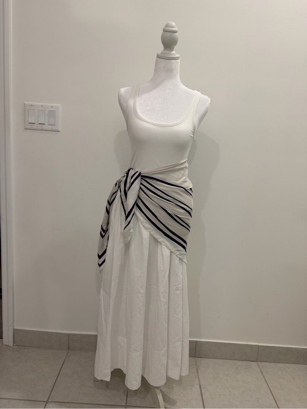 White Maxi Skirt